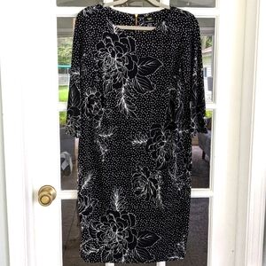 New Women's Maternity Pea in the Pod Black White Dress